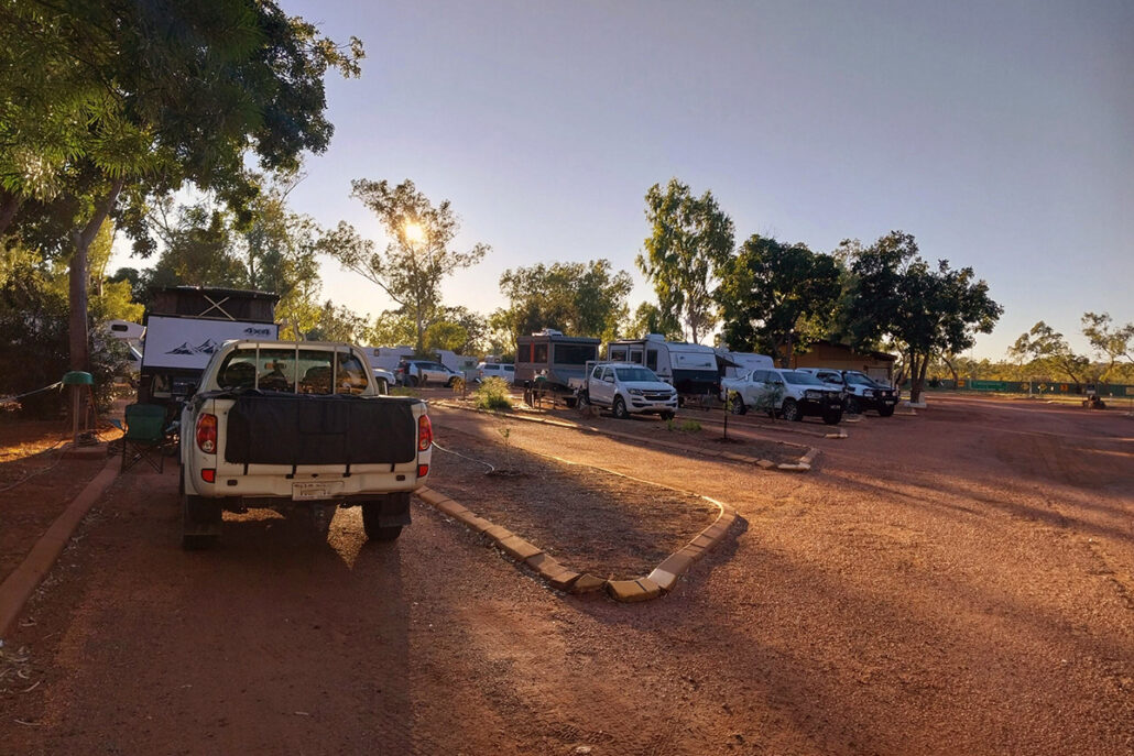 large powered drive through site with no slab