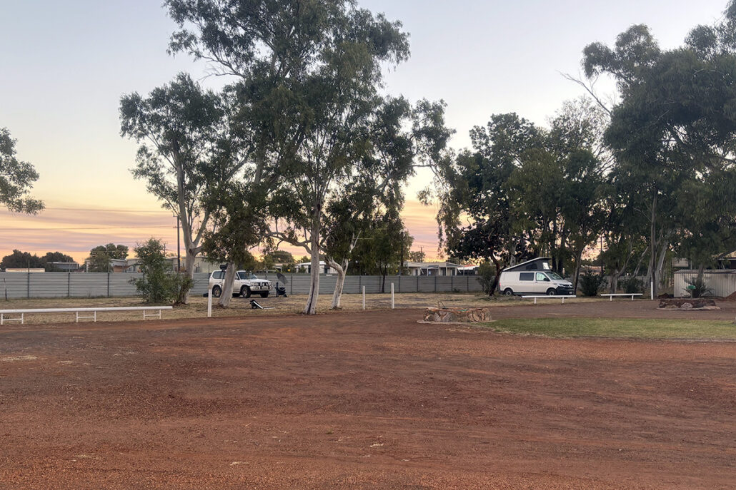 unpowered campervan and motorhome sites