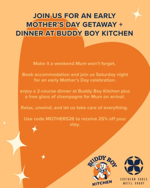 Make Mum feel extra special and celebrate early this Saturday, 9th May 💕

 Discover our Mother’s Day specials: https://tinyurl.com/3epmyjhc