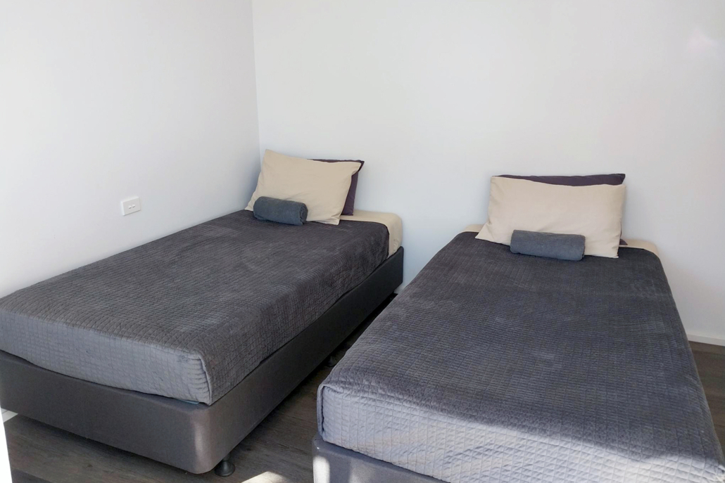 twin single studio cabins