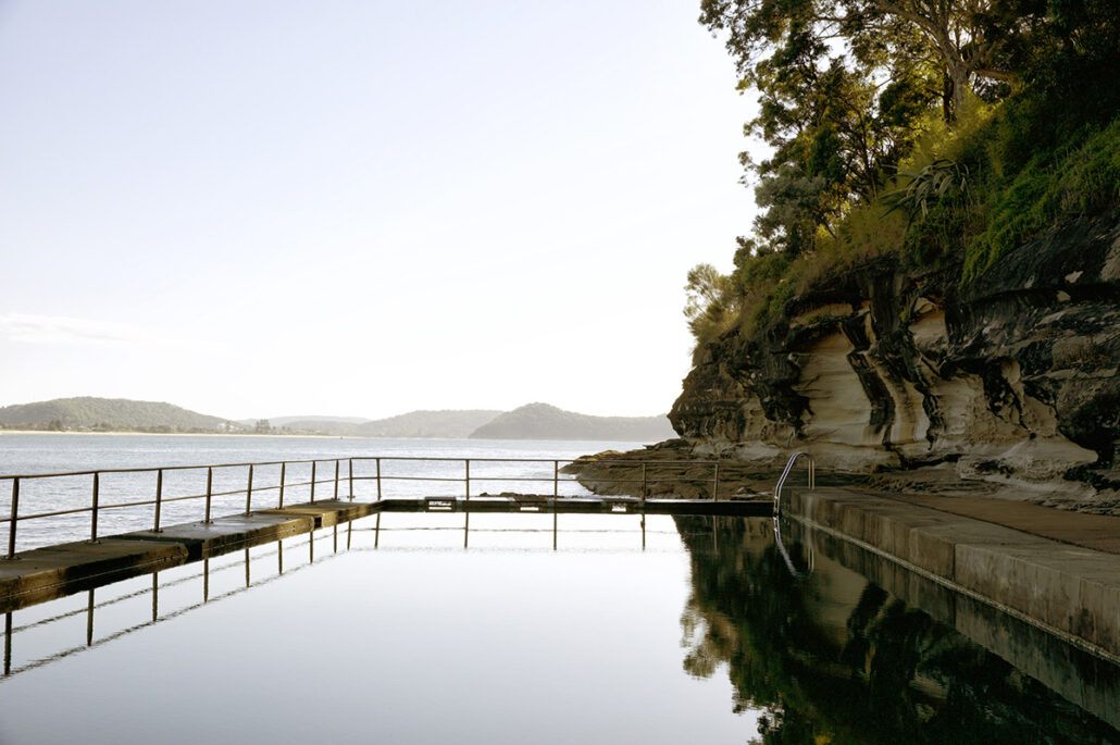 The Pearl Beach rockpool, Pearl Beach.