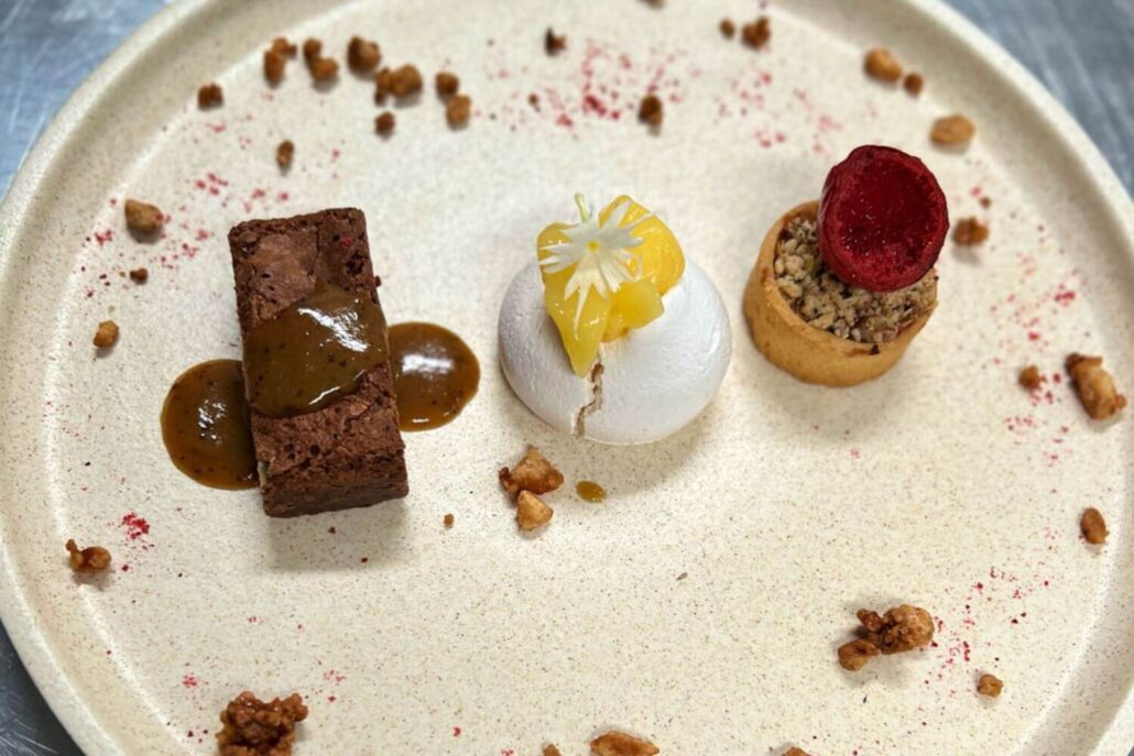 Dessert at The Old Salt Bush Restaurant