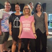 Noelene with her team